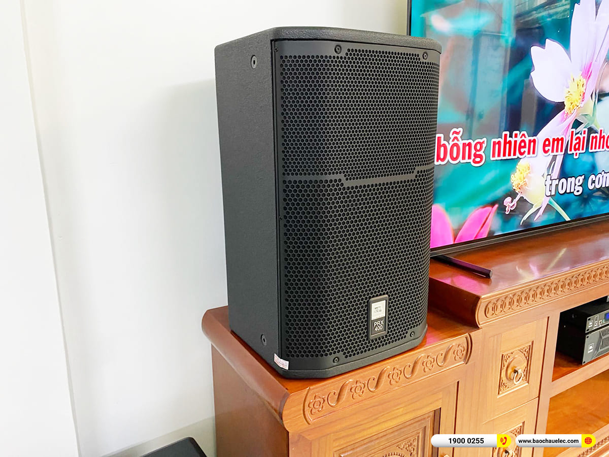 Lắp đặt d&agrave;n karaoke JBL gần 86tr cho chị Ngọc ở TPHCM