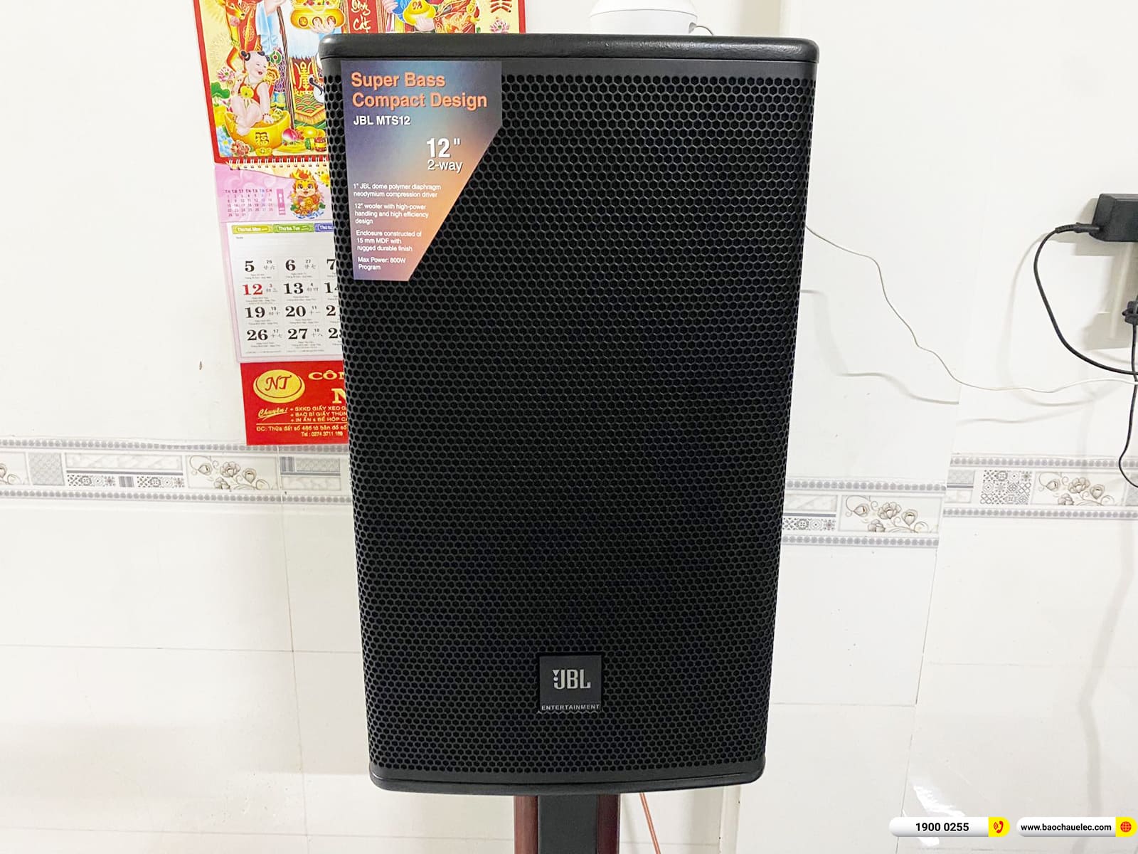 Lắp đặt dàn karaoke JBL gần 62tr cho chị Oanh ở Bình Dương