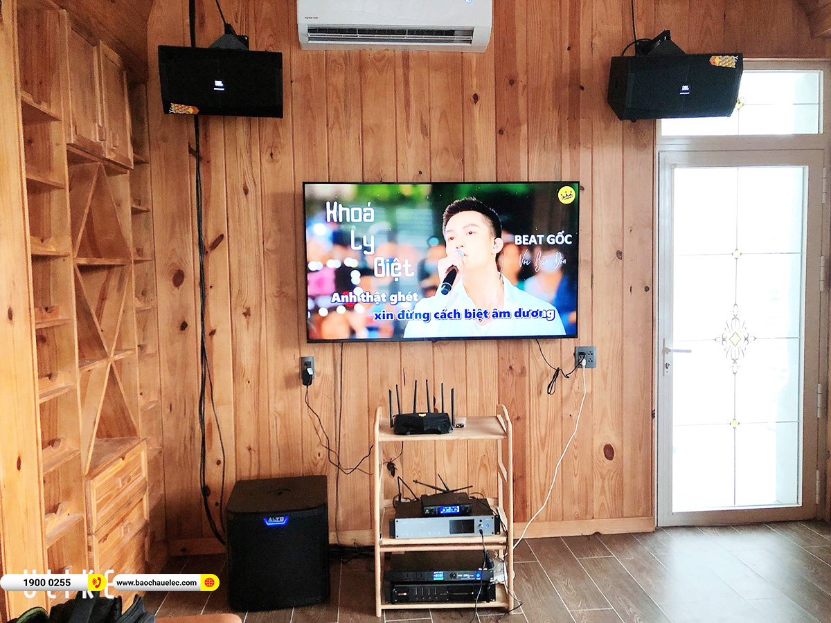 Lắp đặt d&agrave;n karaoke JBL gần 93tr cho chị Quy&ecirc;n ở B&igrave;nh Dương