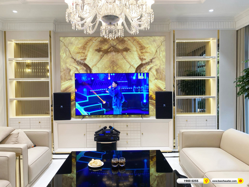 Lắp đặt d&agrave;n karaoke JBL gần 82tr cho chị Quỳnh ở Thanh H&oacute;a