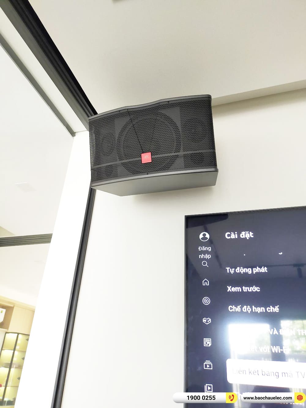 Lắp đặt d&agrave;n karaoke JBL gần 38tr cho chị Thảo ở TPHCM 