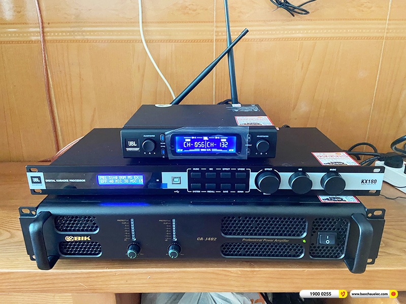 Lắp đặt d&agrave;n karaoke JBL hơn 38tr cho chị Thu ở TPCHM