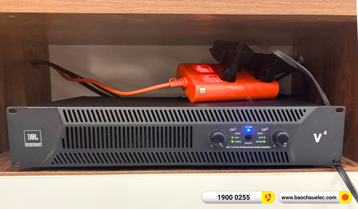 Lắp đặt d&agrave;n karaoke JBL hơn 55tr cho chị Th&uacute;y tại Hải Ph&ograve;ng