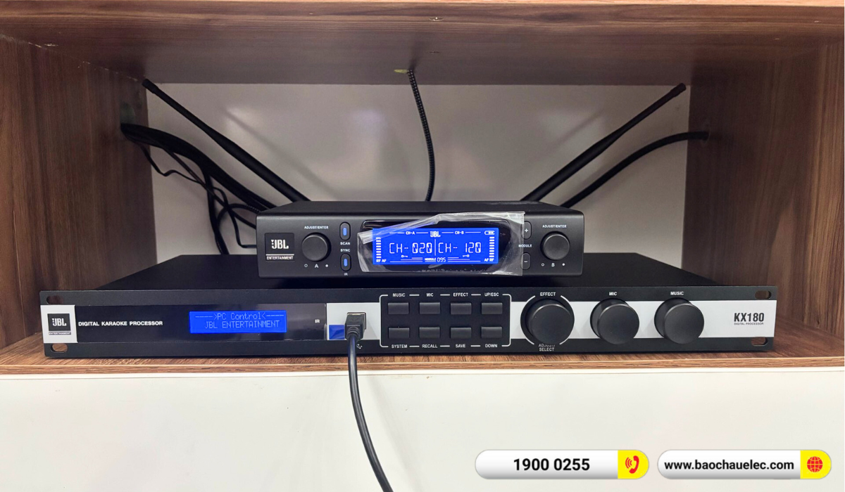 Lắp đặt d&agrave;n karaoke JBL hơn 55tr cho chị Th&uacute;y tại Hải Ph&ograve;ng