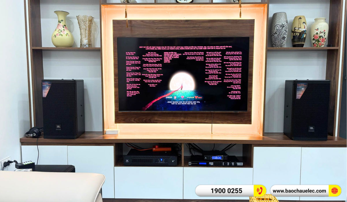 Lắp đặt d&agrave;n karaoke JBL hơn 55tr cho chị Th&uacute;y tại Hải Ph&ograve;ng