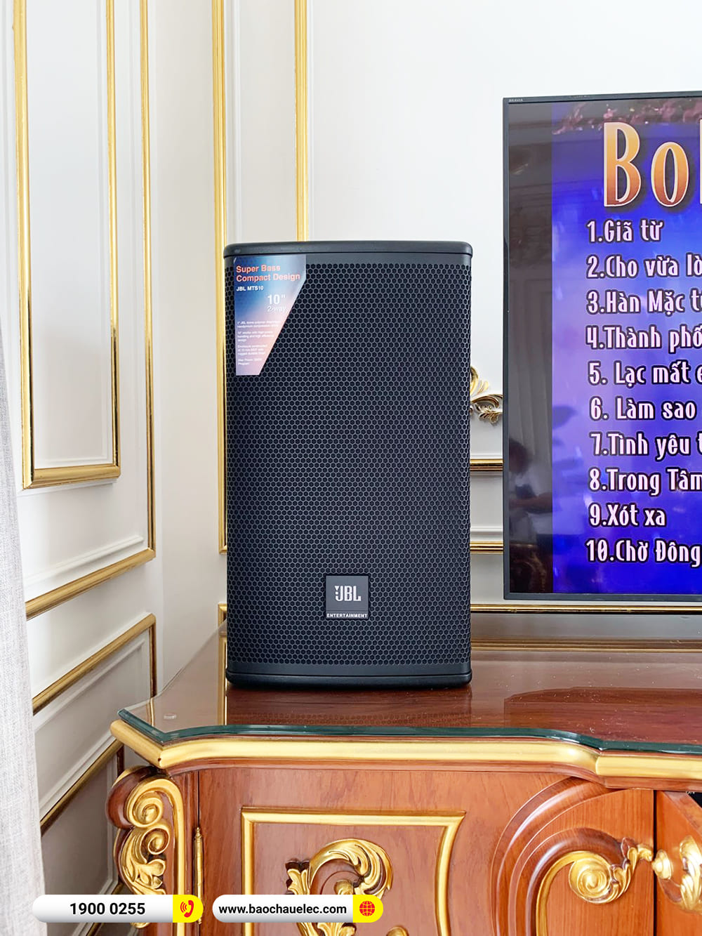Lắp đặt d&agrave;n karaoke JBL hơn 56tr cho chị Xu&acirc;n ở Tiền Giang