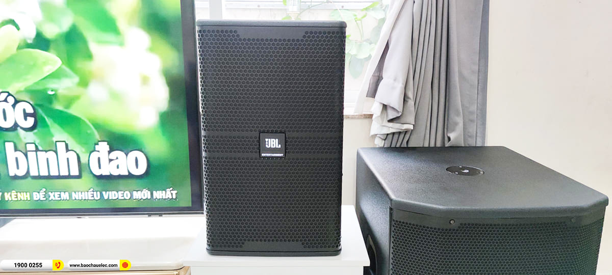  Lắp đặt d&agrave;n karaoke JBL gần 141tr cho ch&uacute; Gi&agrave;u ở TPHCM