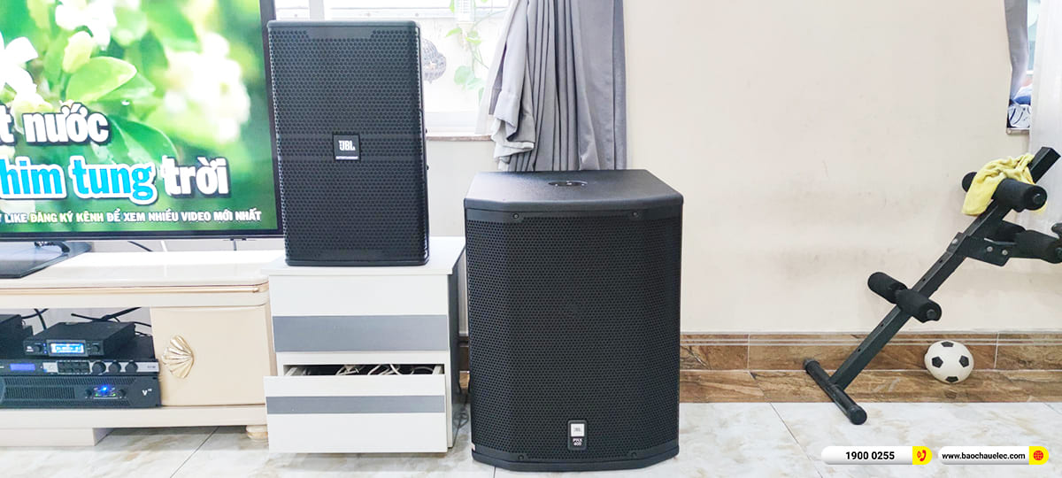  Lắp đặt d&agrave;n karaoke JBL gần 141tr cho ch&uacute; Gi&agrave;u ở TPHCM