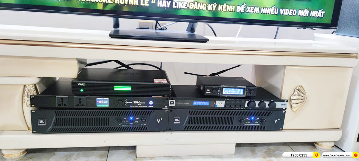  Lắp đặt d&agrave;n karaoke JBL gần 141tr cho ch&uacute; Gi&agrave;u ở TPHCM
