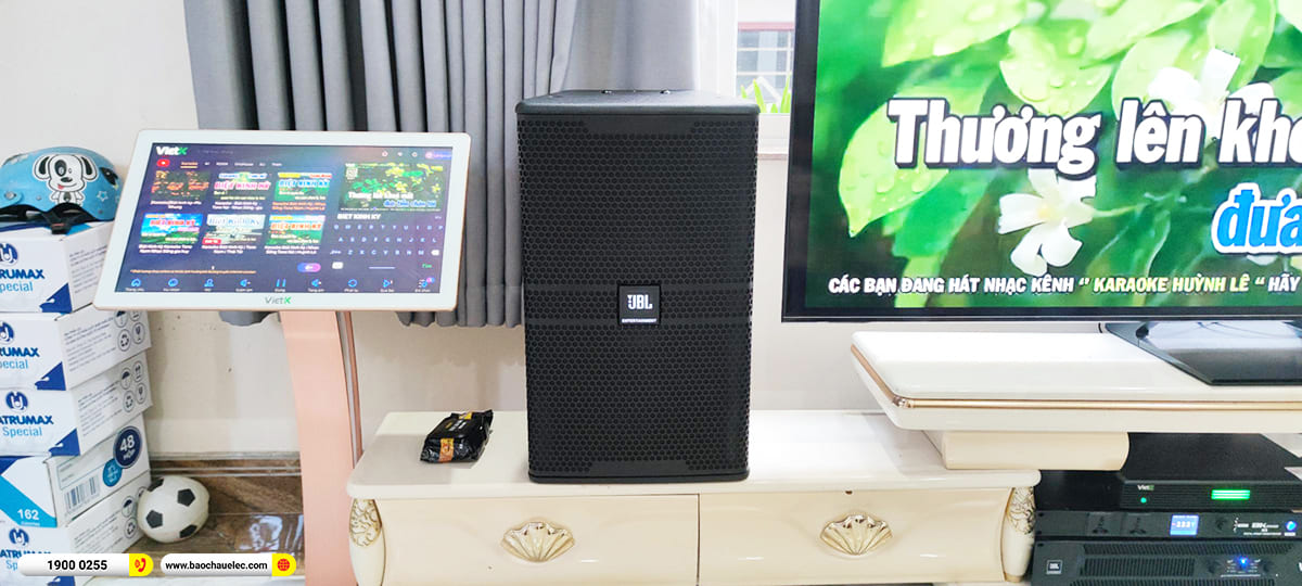  Lắp đặt d&agrave;n karaoke JBL gần 141tr cho ch&uacute; Gi&agrave;u ở TPHCM