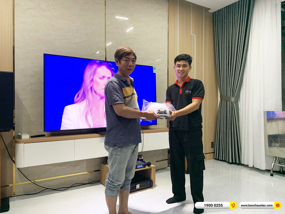 Lắp đặt d&agrave;n karaoke JBL hơn 87tr cho ch&uacute; Vinh ở TPHCM