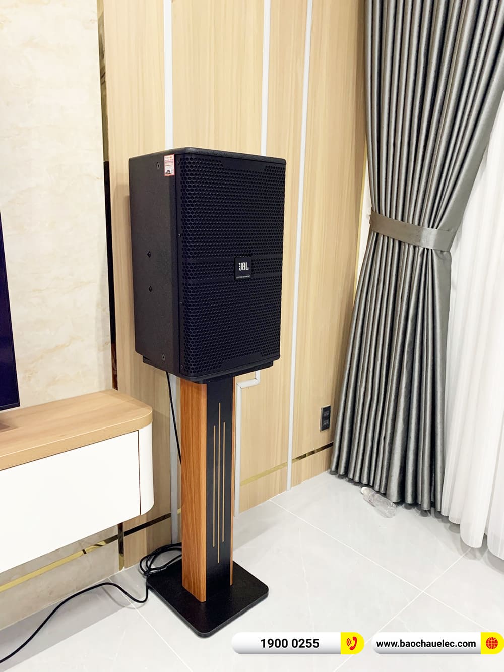Lắp đặt d&agrave;n karaoke JBL hơn 87tr cho ch&uacute; Vinh ở TPHCM
