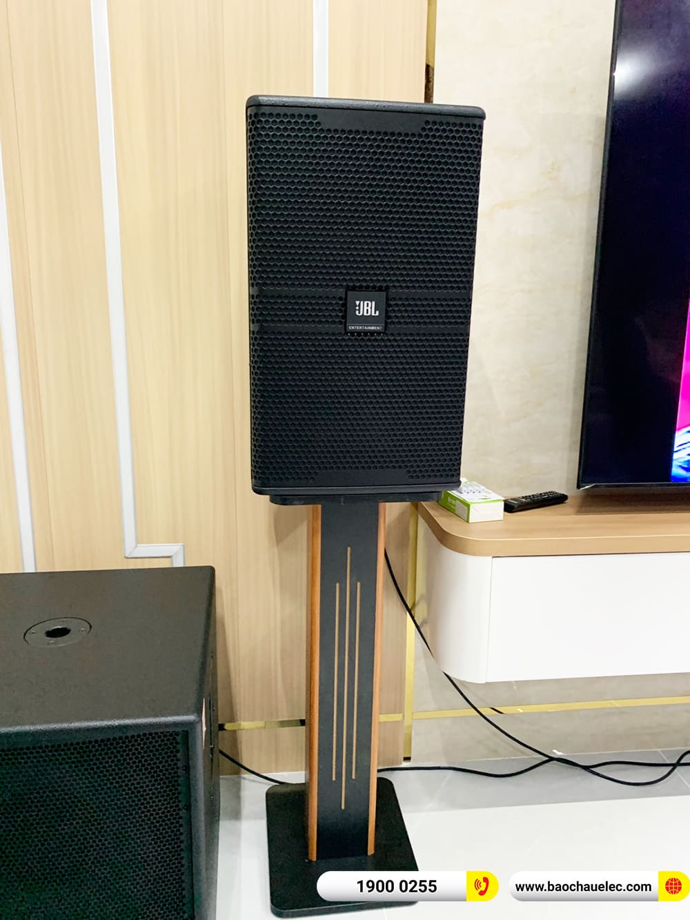Lắp đặt d&agrave;n karaoke JBL hơn 87tr cho ch&uacute; Vinh ở TPHCM