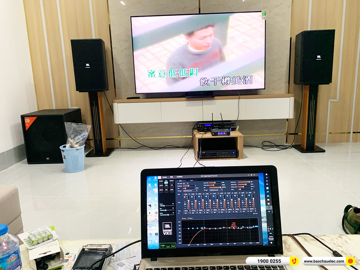 Lắp đặt d&agrave;n karaoke JBL hơn 87tr cho ch&uacute; Vinh ở TPHCM