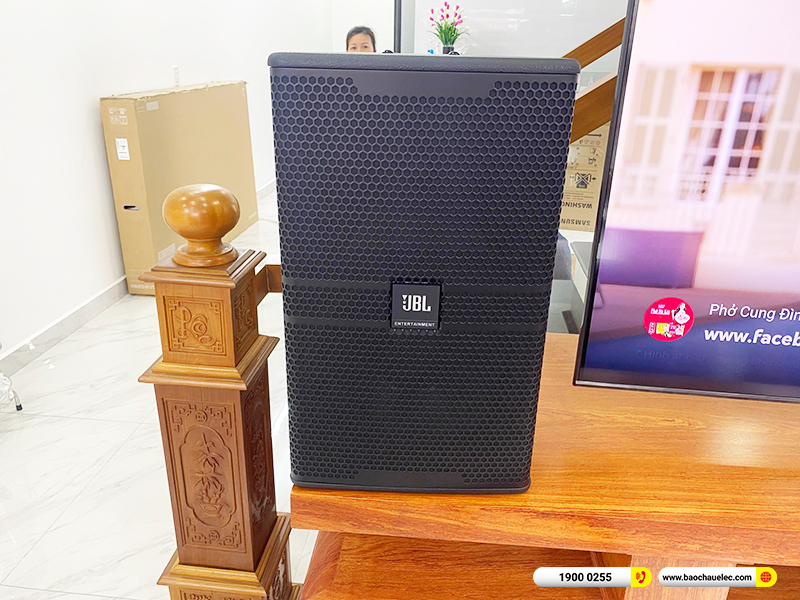 Lắp đặt dàn karaoke JBL 65tr cho cô Hoa ở Hải Phòng