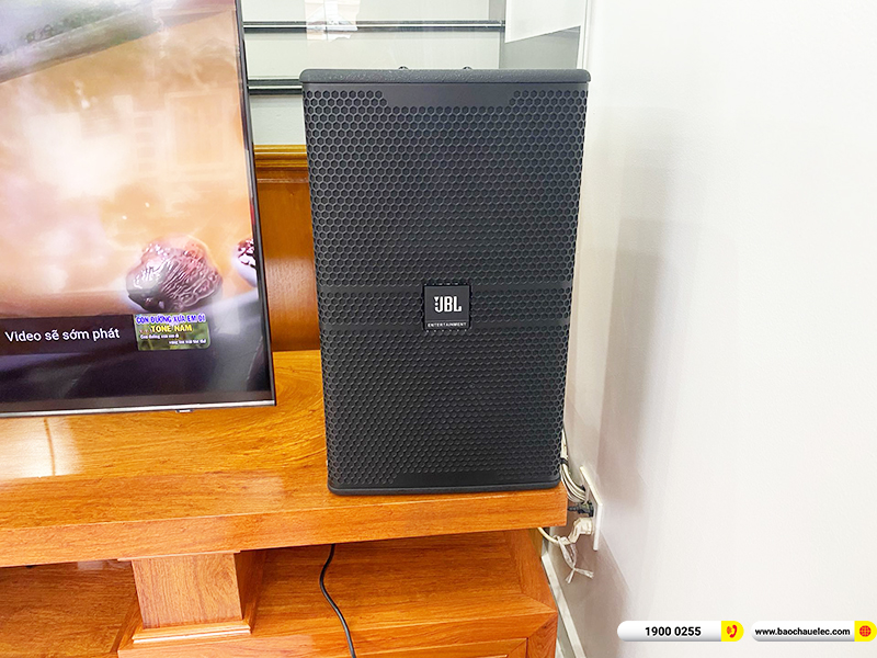 Lắp đặt dàn karaoke JBL 65tr cho cô Hoa ở Hải Phòng