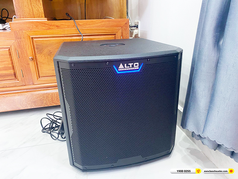 Lắp đặt dàn karaoke JBL 65tr cho cô Hoa ở Hải Phòng