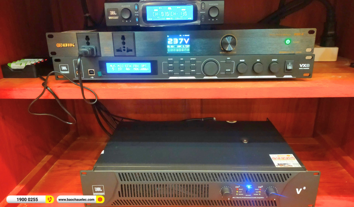Lắp đặt d&agrave;n karaoke JBL gần 93tr cho c&ocirc; Nhung tại Bắc Ninh