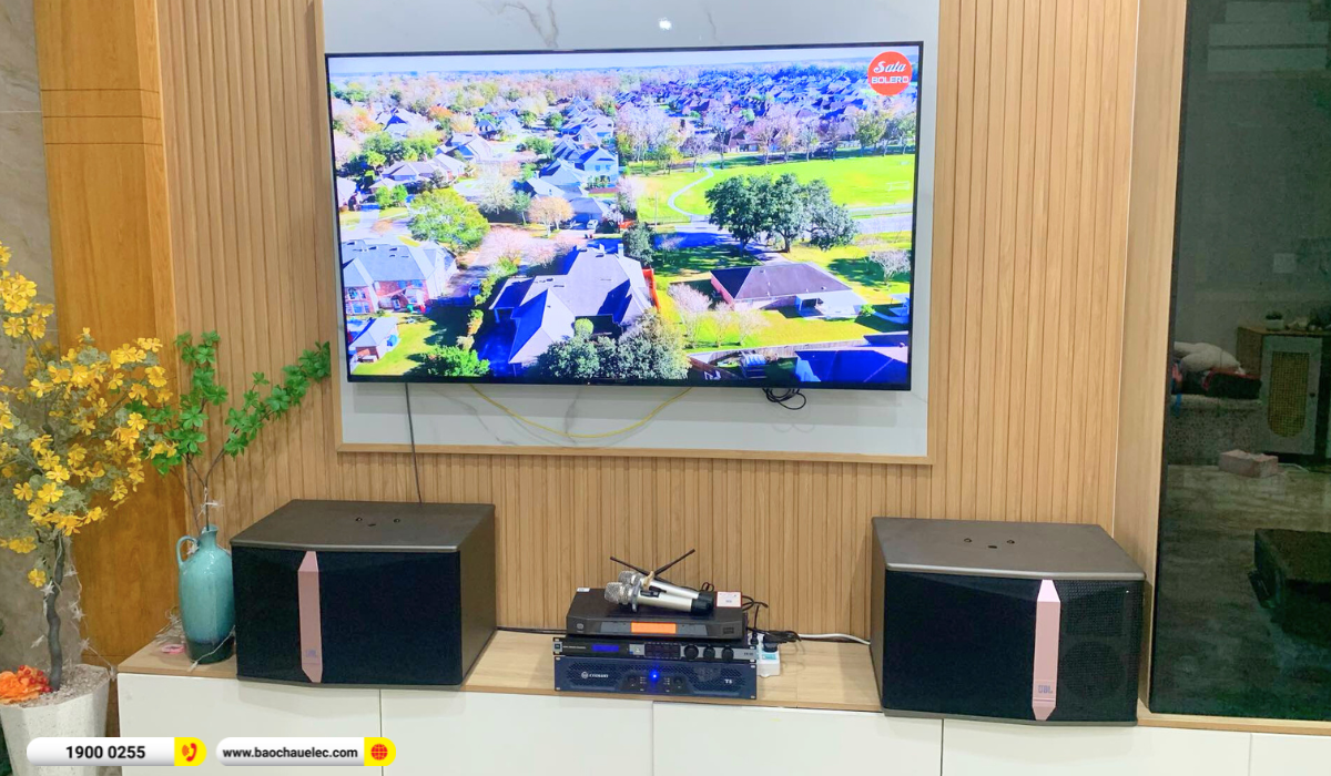 Lắp đặt d&agrave;n karaoke JBL hơn 42tr cho kh&aacute;ch h&agrave;ng tại Đ&agrave; Nẵng
