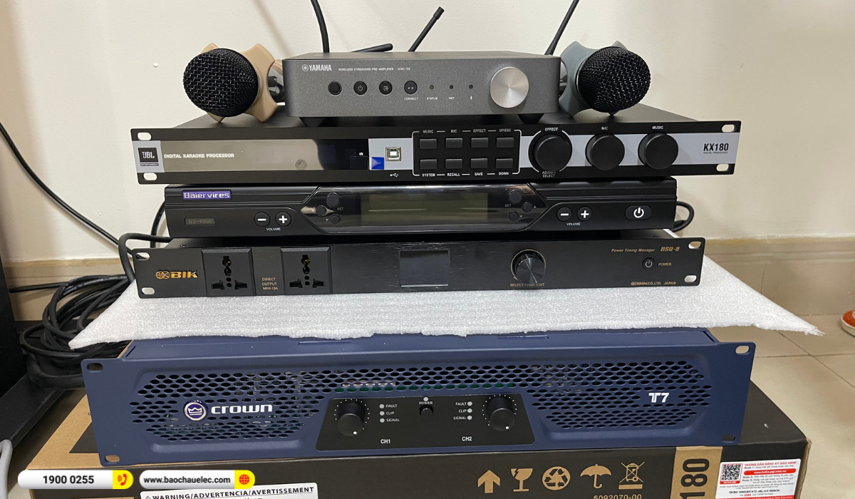 Lắp đặt d&agrave;n &acirc;m thanh JBL gần 97tr cho kh&aacute;ch h&agrave;ng tại TP HCM