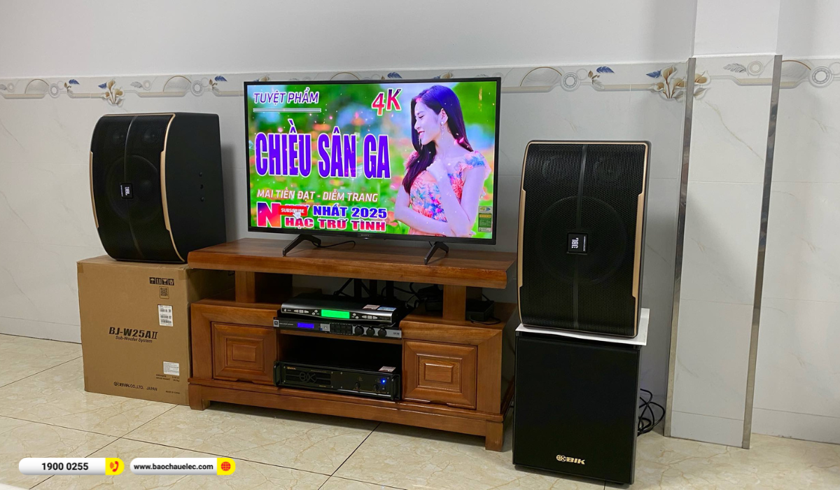 Lắp đặt d&agrave;n karaoke JBL gần 47tr cho chị Qu&yacute;t tại TP HCM