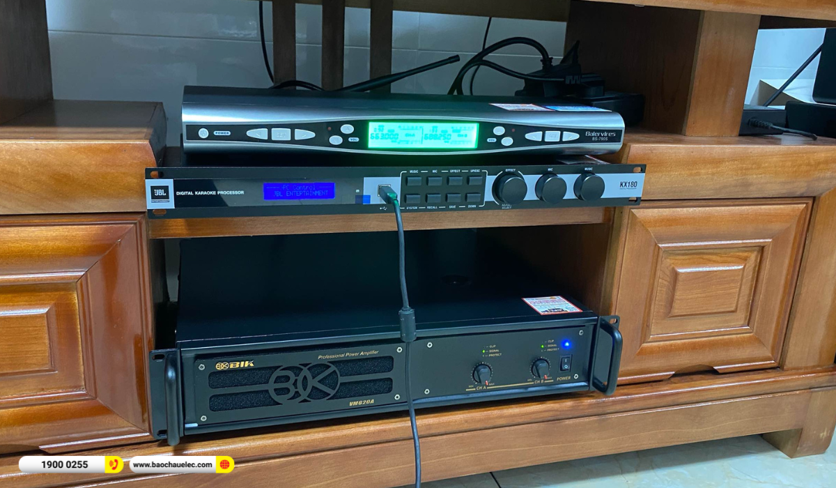 Lắp đặt d&agrave;n karaoke JBL gần 47tr cho chị Qu&yacute;t tại TP HCM