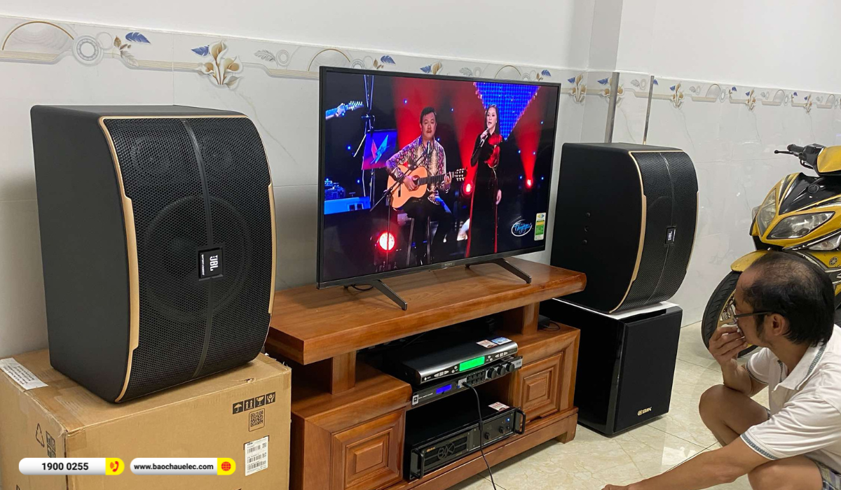 Lắp đặt d&agrave;n karaoke JBL gần 47tr cho chị Qu&yacute;t tại TP HCM