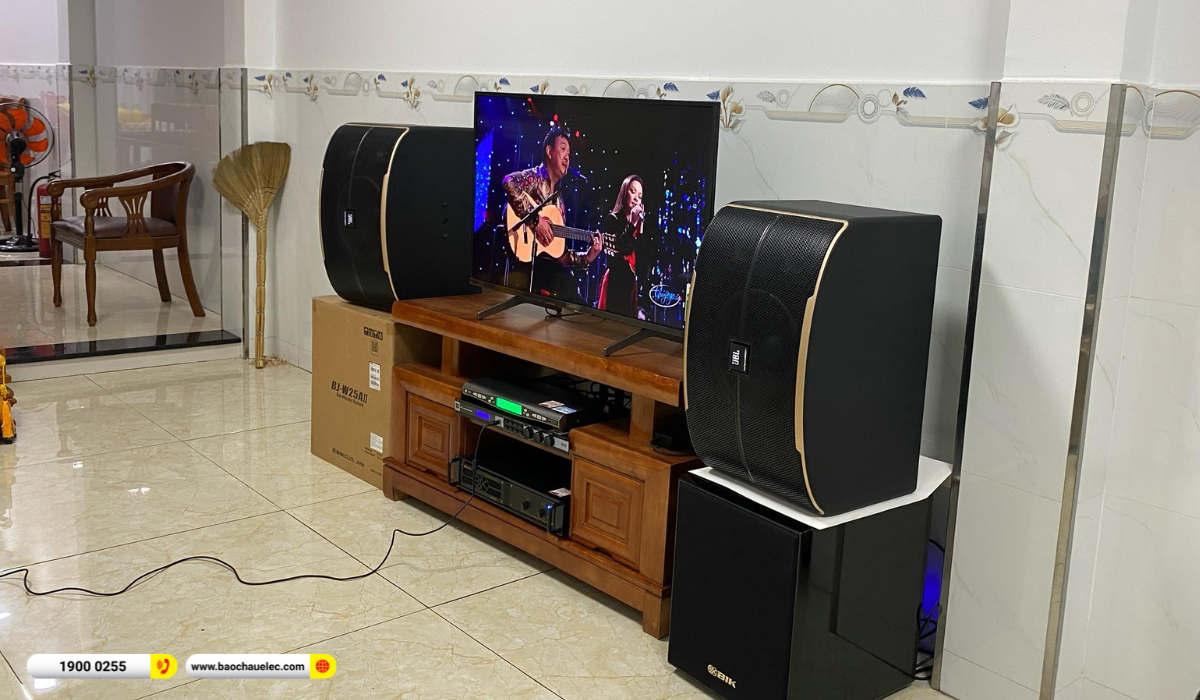 Lắp đặt d&agrave;n karaoke JBL gần 47tr cho chị Qu&yacute;t tại TP HCM