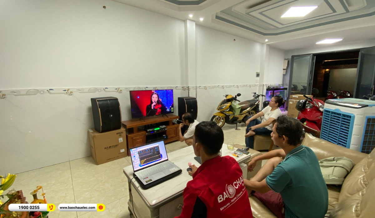 Lắp đặt d&agrave;n karaoke JBL gần 47tr cho chị Qu&yacute;t tại TP HCM