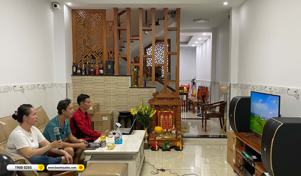 Lắp đặt d&agrave;n karaoke JBL gần 47tr cho chị Qu&yacute;t tại TP HCM