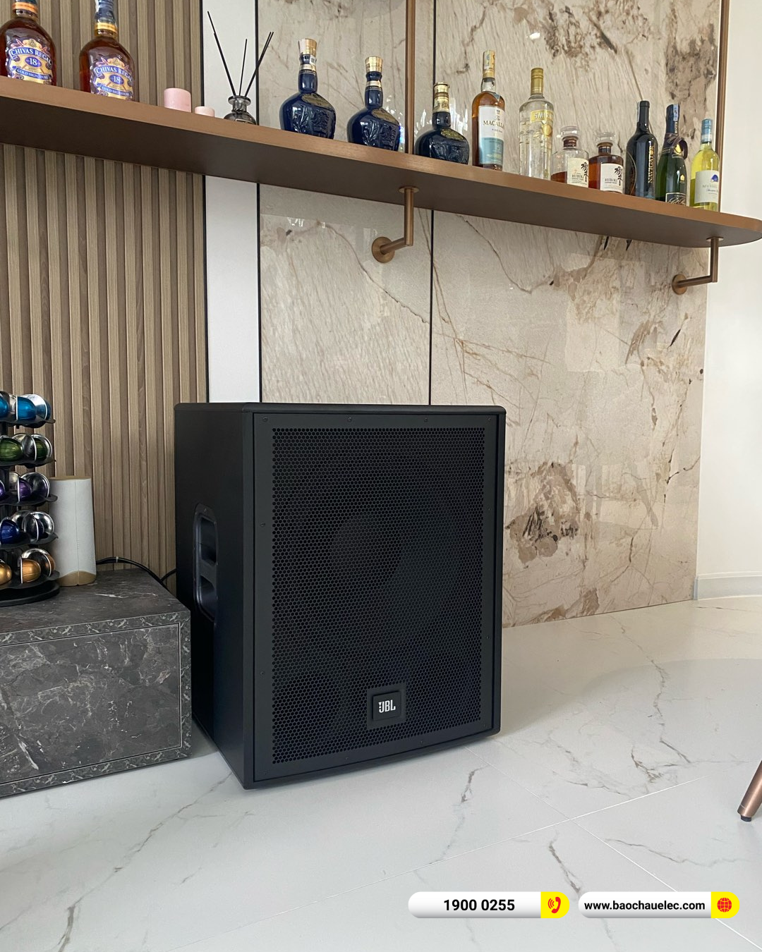 Lắp đặt d&agrave;n karaoke JBL gần 88tr cho anh Ch&acirc;u tại TPHCM