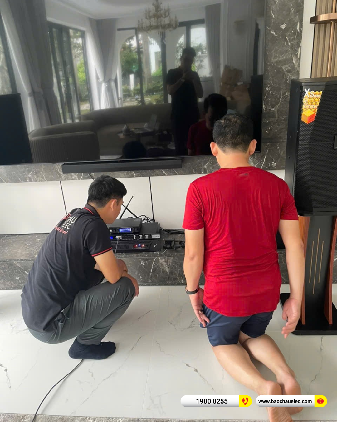 Lắp đặt d&agrave;n karaoke JBL gần 88tr cho anh Ch&acirc;u tại TPHCM