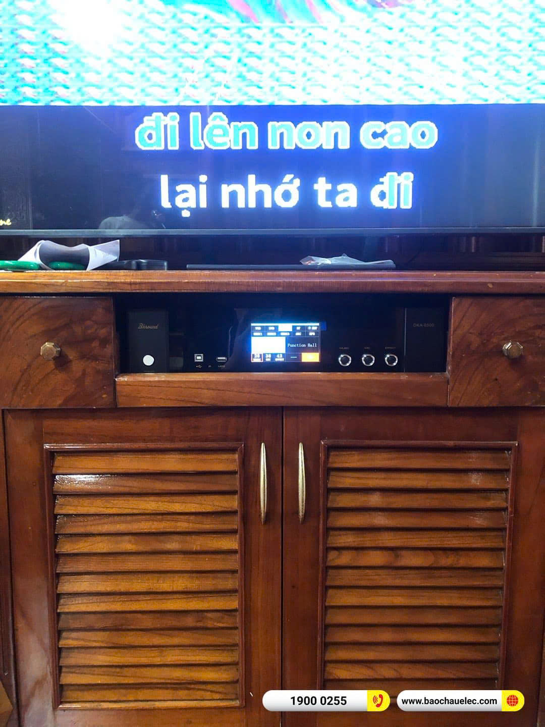 Lắp đặt dàn karaoke JBL hơn 20tr cho chị Hương tại Phú Thọ