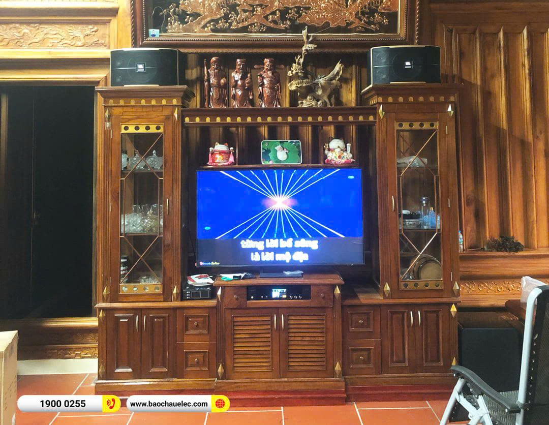 Lắp đặt dàn karaoke JBL hơn 20tr cho chị Hương tại Phú Thọ