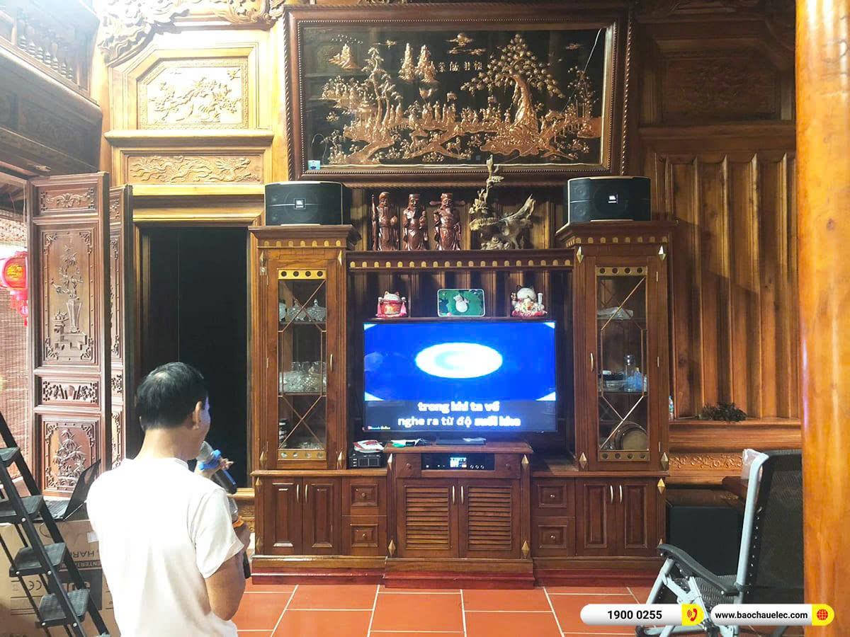 Lắp đặt dàn karaoke JBL hơn 20tr cho chị Hương tại Phú Thọ