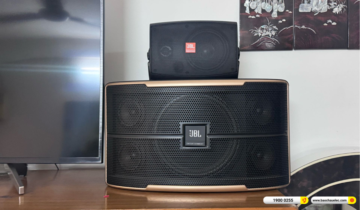 Lắp đặt d&agrave;n karaoke JBl hơn 25tr cho anh H&ugrave;ng tại TP HCM