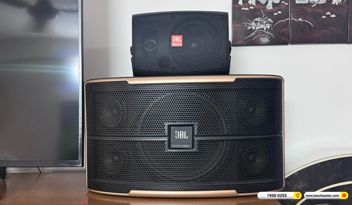 Lắp đặt d&agrave;n karaoke JBl hơn 25tr cho anh H&ugrave;ng tại TP HCM