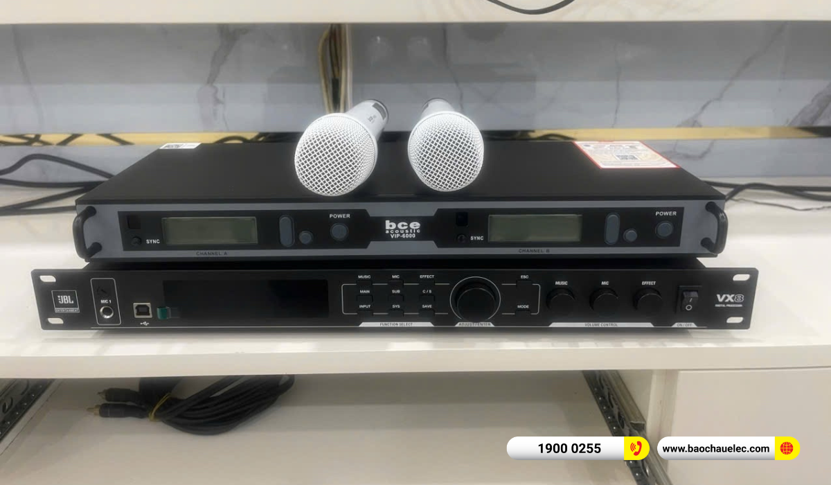 Lắp đặt d&agrave;n karaoke JBL hơn 26tr cho anh C&ocirc;ng tại G&ograve; Vấp