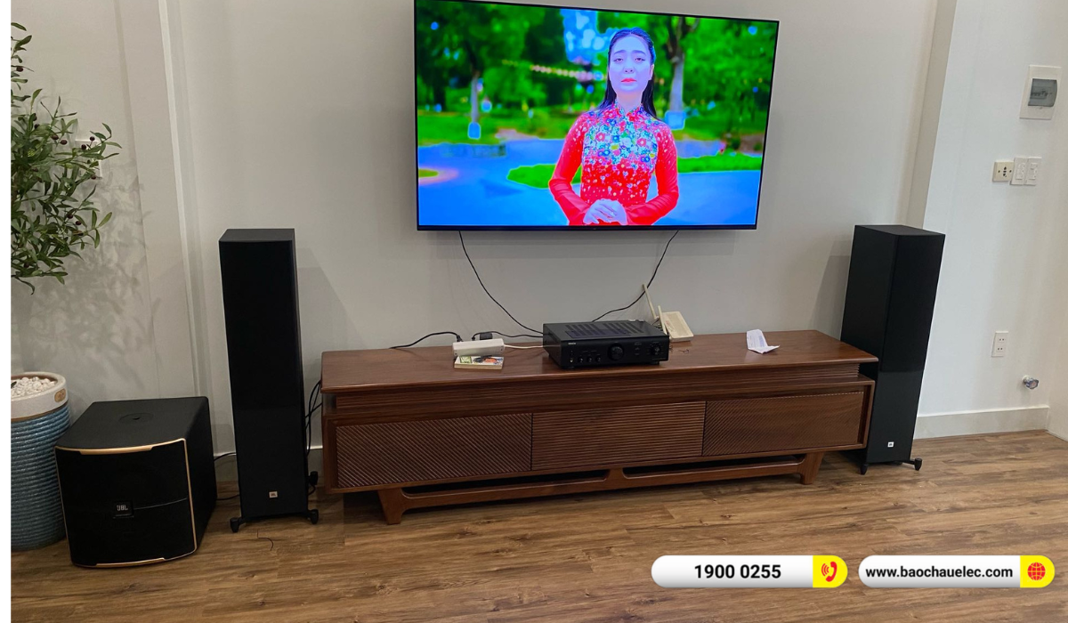 Lắp đặt d&agrave;n Karaoke JBL hơn 38tr cho anh Long tại Hải Ph&ograve;ng