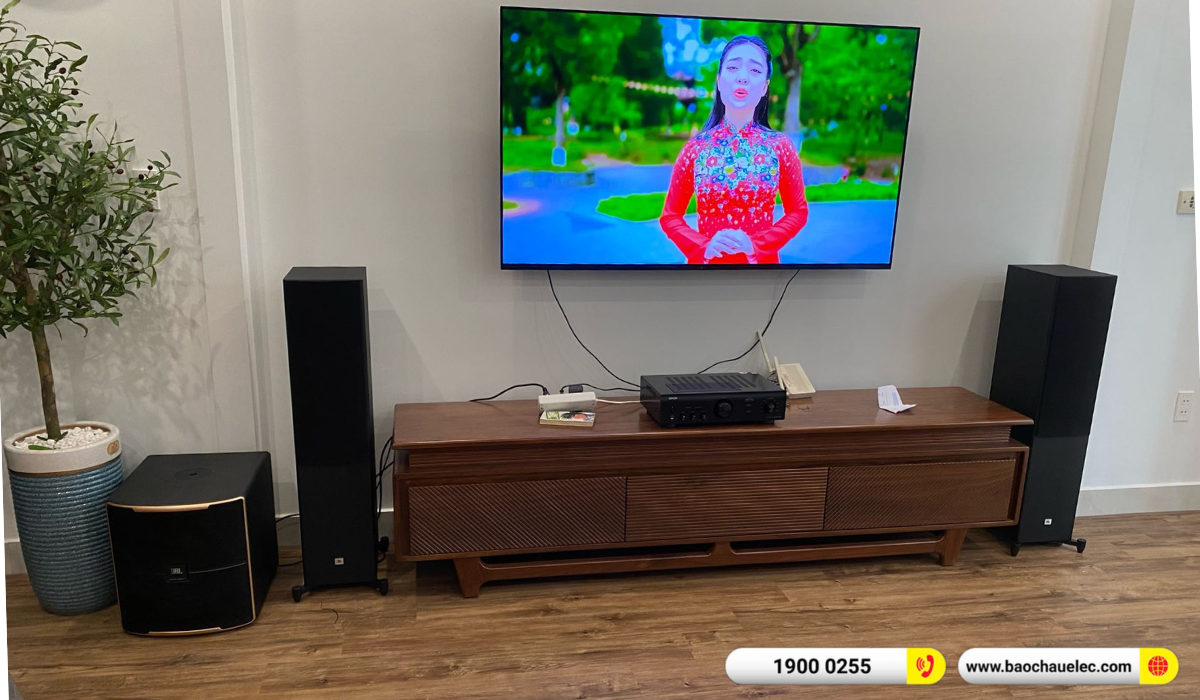Lắp đặt d&agrave;n Karaoke JBL hơn 38tr cho anh Long tại Hải Ph&ograve;ng