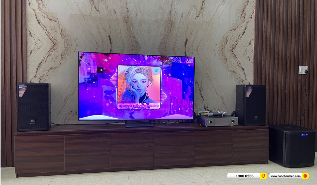 Lắp đặt d&agrave;n karaoke JBL gần 48tr cho anh L&acirc;m tại Đồng Nai