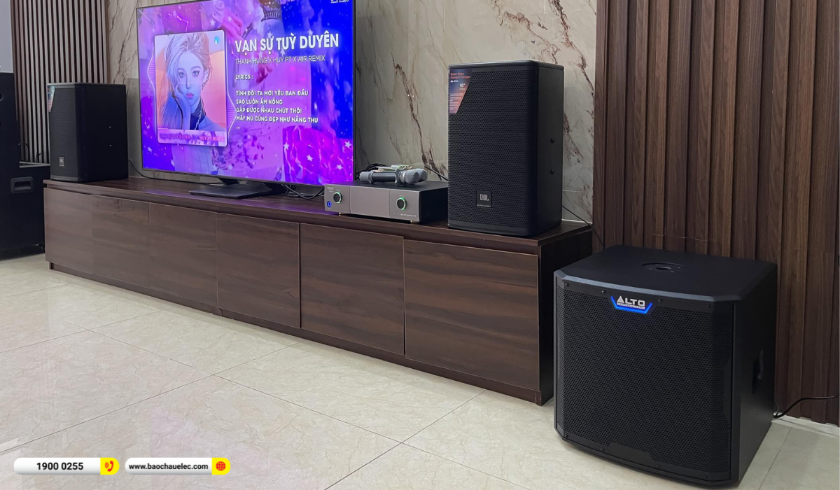 Lắp đặt d&agrave;n karaoke JBL gần 48tr cho anh L&acirc;m tại Đồng Nai