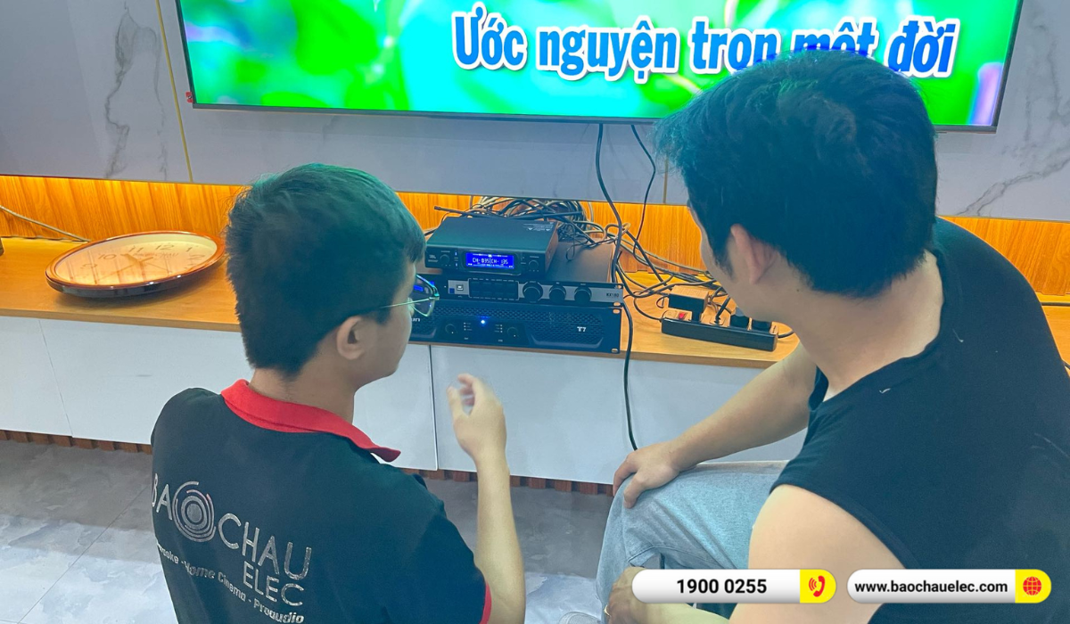 Lắp đặt d&agrave;n karaoke JBL hơn 71tr cho anh Phi tại Đồng Nai
