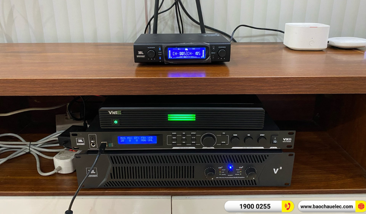 Lắp đặt d&agrave;n karaoke JBL hơn 92tr cho anh T&ugrave;ng tại Hải Ph&ograve;ng