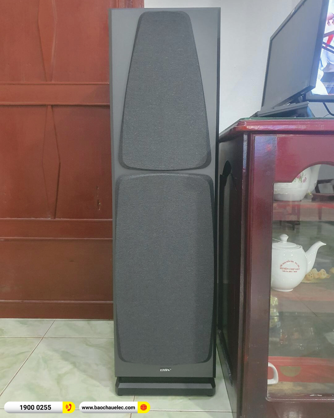 Lắp đặt d&agrave;n karaoke, nghe nhạc BIK hơn 32tr cho anh Dũng tại Tiền Giang
