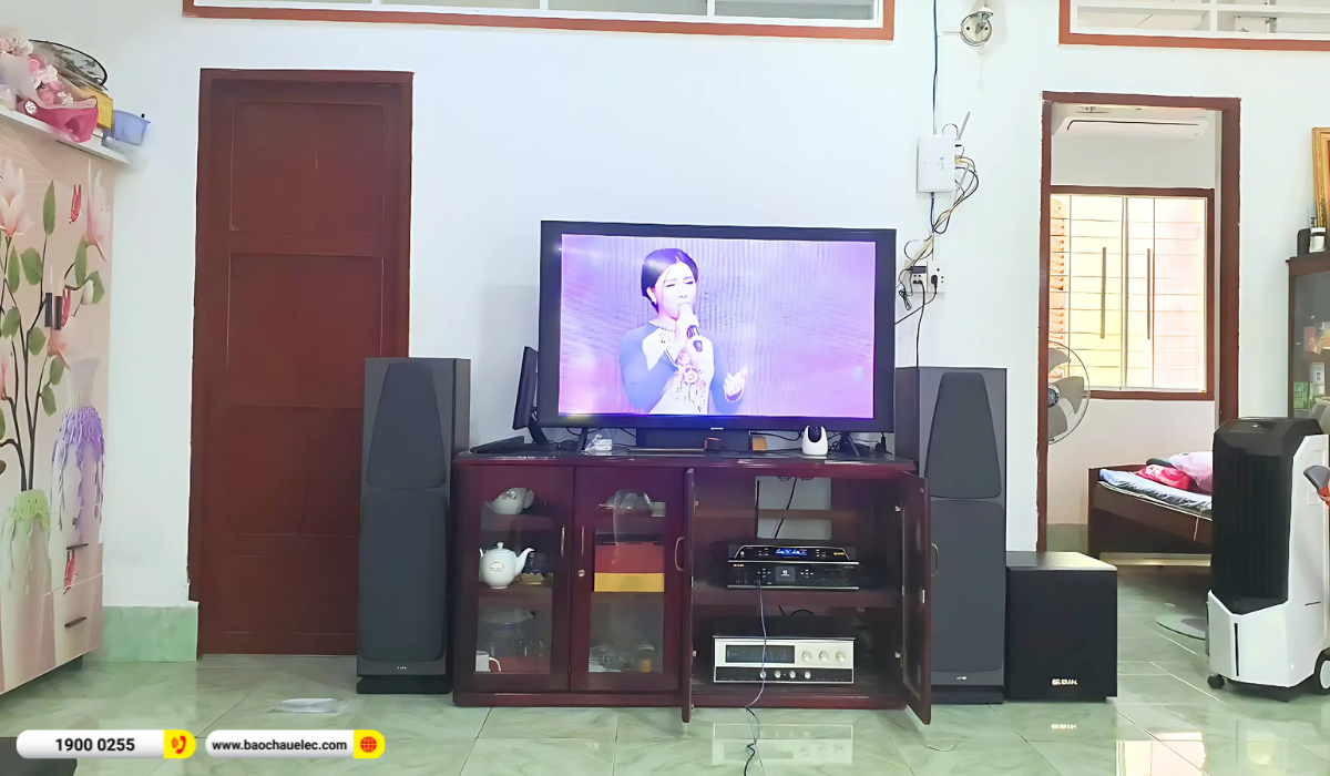 Lắp đặt d&agrave;n karaoke, nghe nhạc BIK hơn 32tr cho anh Dũng tại Tiền Giang