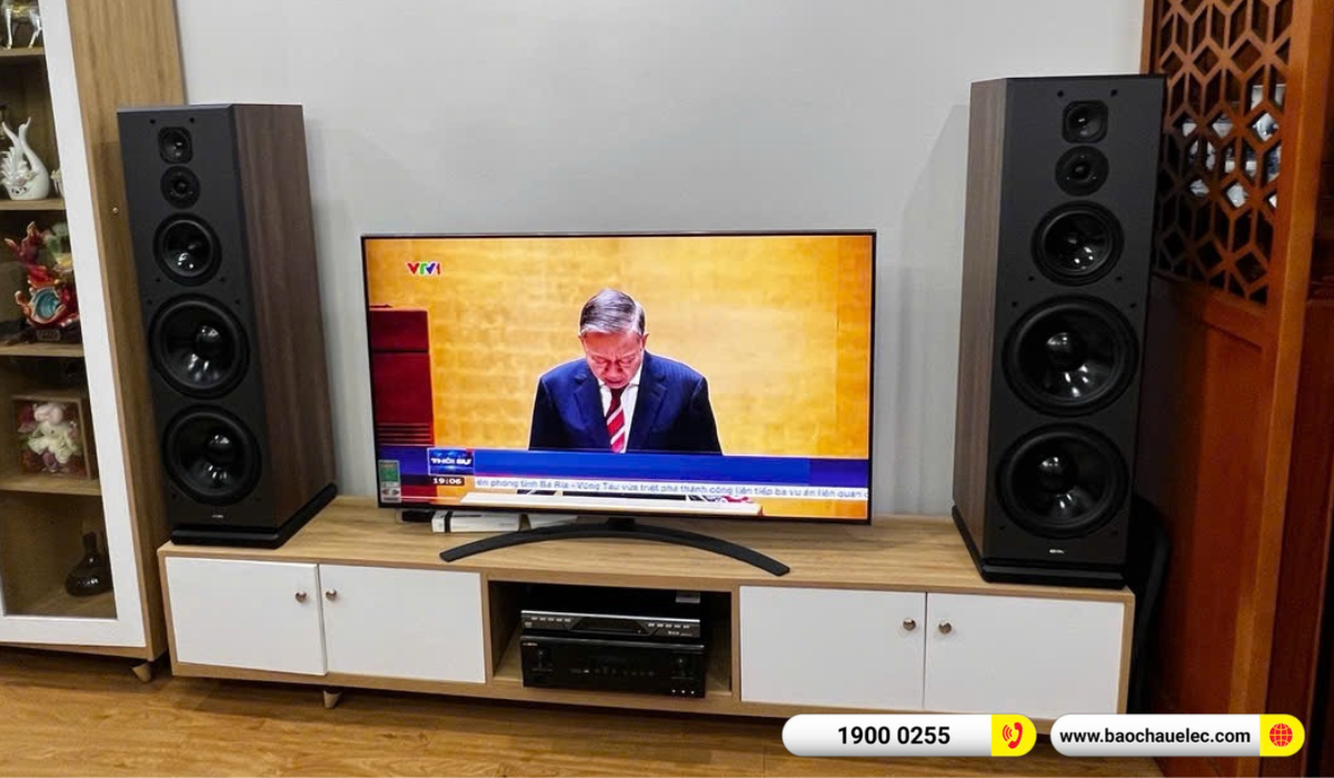 Lắp đặt d&agrave;n karaoke, nghe nhạc BIK hơn 24tr cho c&ocirc; Ninh tại H&agrave; Nội