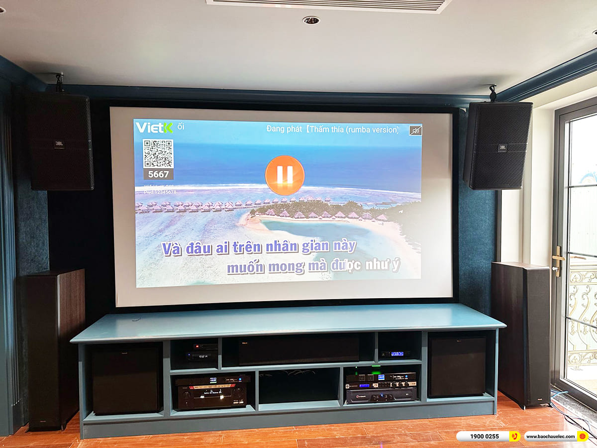 Lắp đặt dàn karaoke, nghe nhạc, xem phim gần 270tr cho anh Thiện ở Bình Định