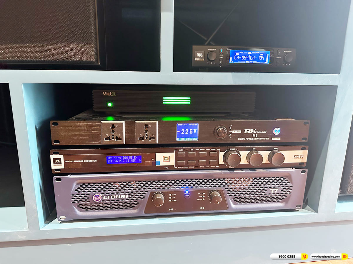 Lắp đặt dàn karaoke, nghe nhạc, xem phim gần 270tr cho anh Thiện ở Bình Định