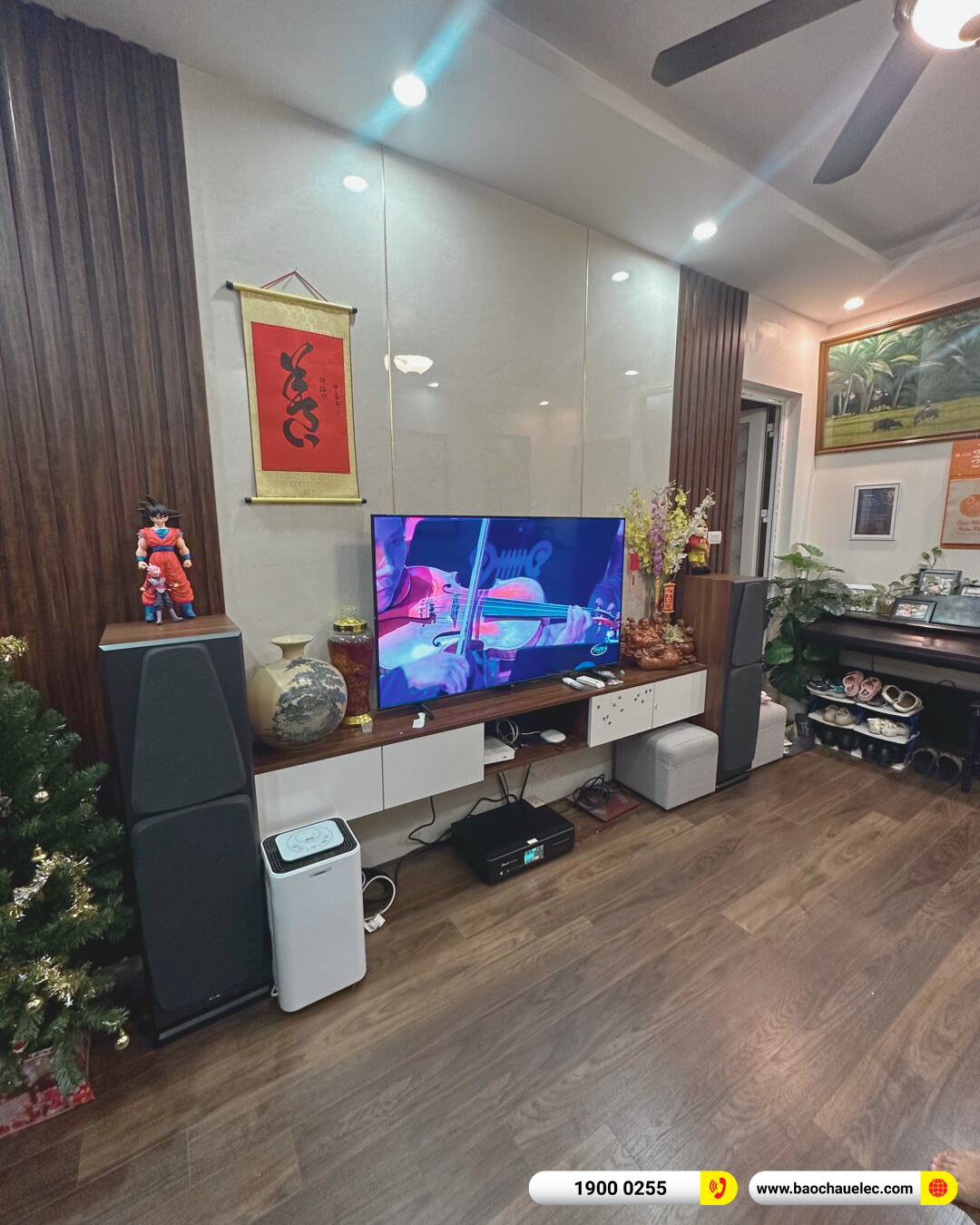 Lắp đặt d&agrave;n karaoke, nghe nhạc BIK gần 23tr cho anh Tuấn tại H&agrave; Nội